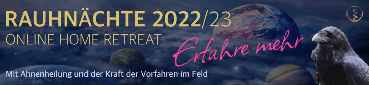 Rauhnächte 2022 mit Ahnenheilung Banner desktop